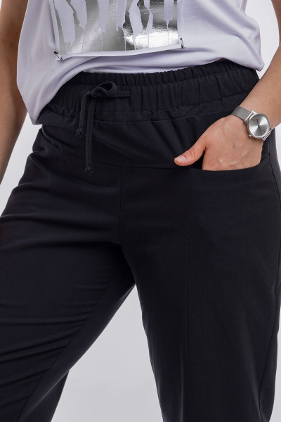 Брюки GRATTO 3115 черный - фото 4
