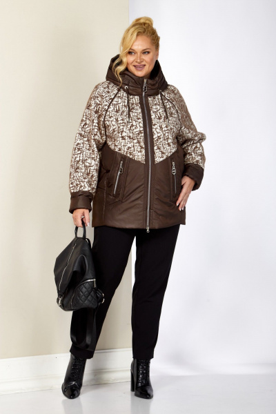 Куртка Shetti 2196 какао - фото 6