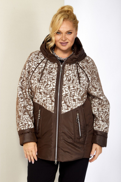 Куртка Shetti 2196 какао - фото 5