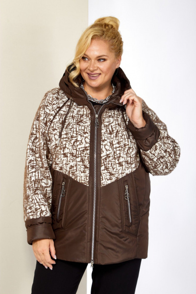 Куртка Shetti 2196 какао - фото 3