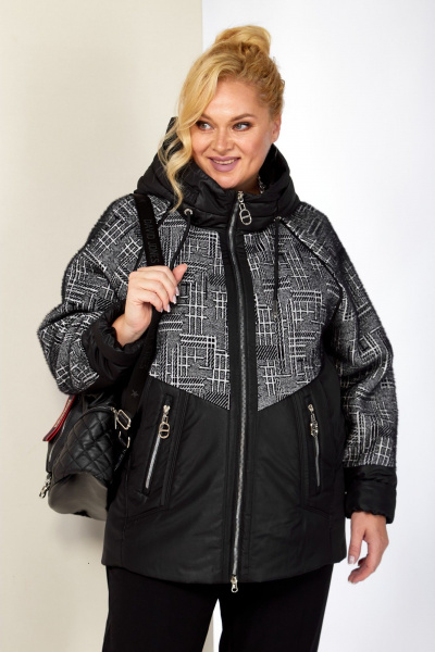 Куртка Shetti 2196 черный - фото 7