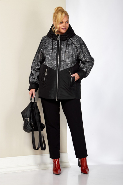 Куртка Shetti 2196 черный - фото 4