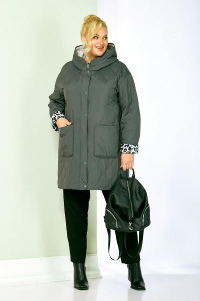 Куртка Shetti 2197 лесной - фото 6