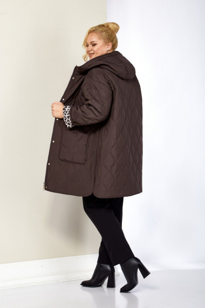 Куртка Shetti 2197 слива - фото 7