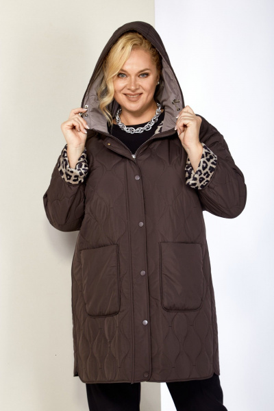 Куртка Shetti 2197 слива - фото 6