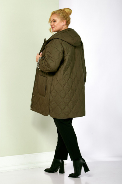 Куртка Shetti 2197 хаки - фото 6