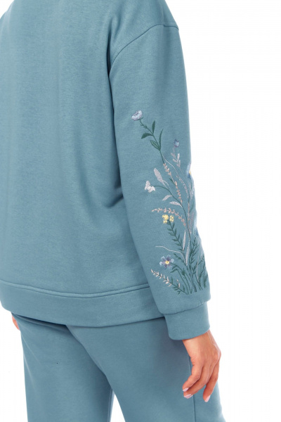 Брюки, джемпер БагираАнТа 1052 холодный_голубой - фото 7