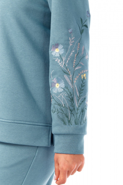 Брюки, джемпер БагираАнТа 1052 холодный_голубой - фото 6