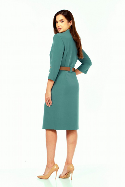 Платье БагираАнТа 1043 изумруд - фото 3