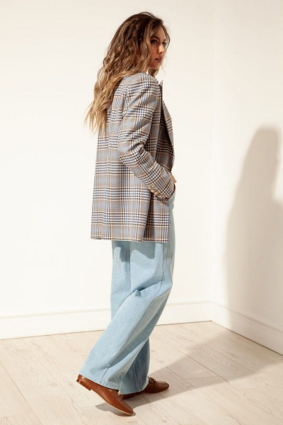 Брюки Nova Line 4875 голубой - фото 6