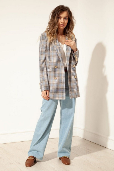 Брюки Nova Line 4875 голубой - фото 4