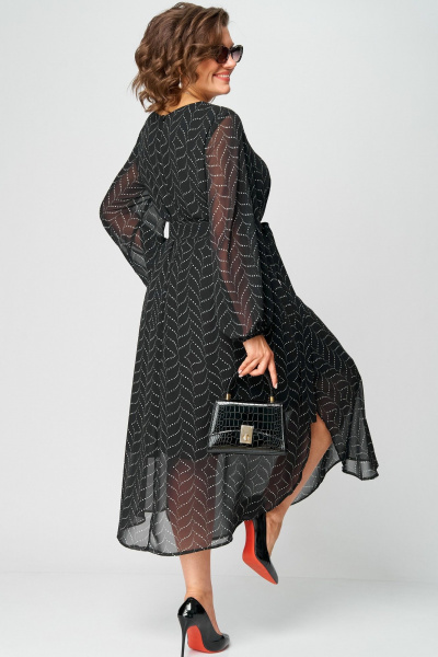Платье EVA GRANT 7281 абстракция - фото 14