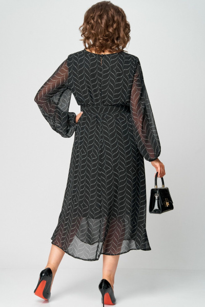 Платье EVA GRANT 7281 абстракция - фото 13