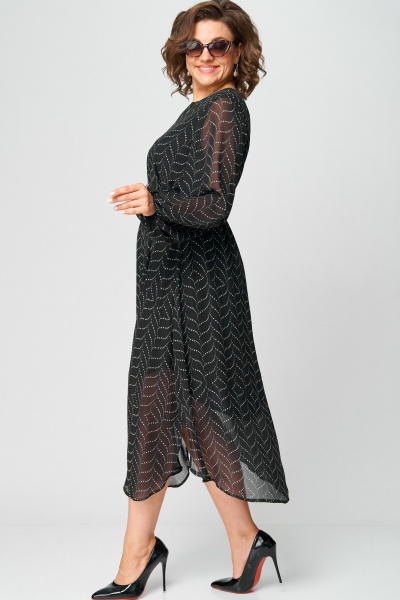 Платье EVA GRANT 7281 абстракция - фото 12