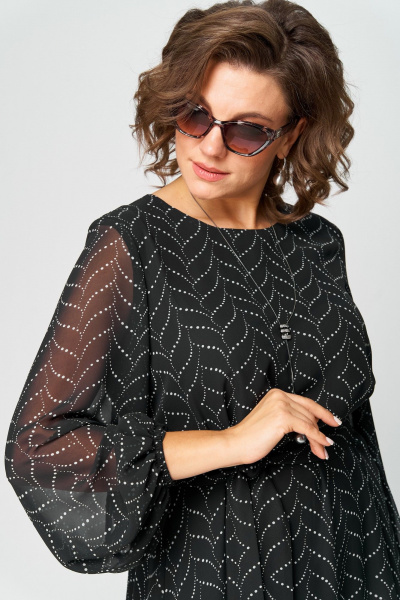 Платье EVA GRANT 7281 абстракция - фото 10