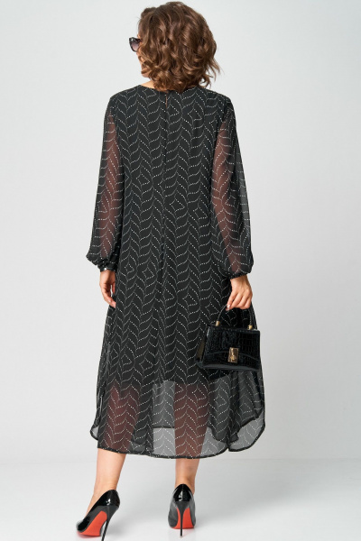 Платье EVA GRANT 7281 абстракция - фото 9