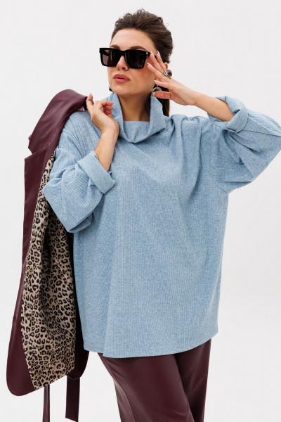 Брюки, жилет Anelli 1501.1 портвейн_роял - фото 5