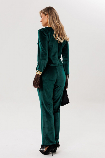 Брюки, джемпер Anelli 1703 изумрудный_шик - фото 9