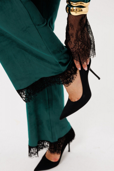 Брюки, джемпер Anelli 1703 изумрудный_шик - фото 4