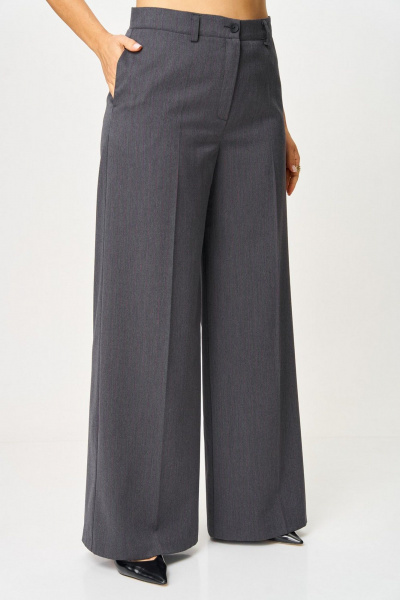 Брюки, жилет Svetlana-Style 1959 серый_полоска - фото 8