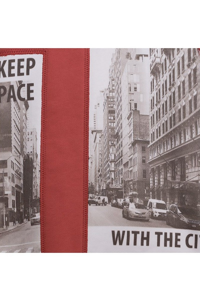 Джемпер из футера с асимметричным дизайном и принтом для девочки Bell Bimbo 182159 хна - фото 5