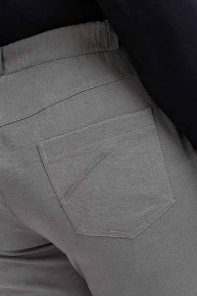 Брюки зауженные с карманами и эластичным поясом в стиле casual Femme & Devur 9729 1.19BF(164) - фото 6