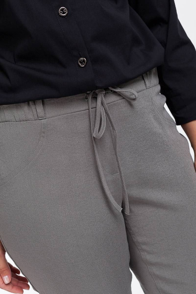Брюки зауженные с карманами и эластичным поясом в стиле casual Femme & Devur 9729 1.19BF(164) - фото 5
