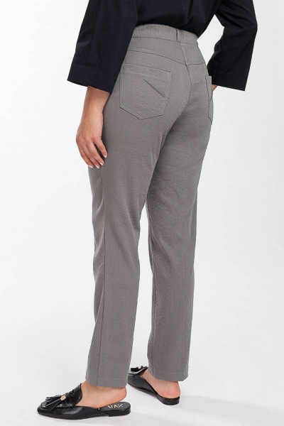 Брюки зауженные с карманами и эластичным поясом в стиле casual Femme & Devur 9729 1.19BF(164) - фото 3