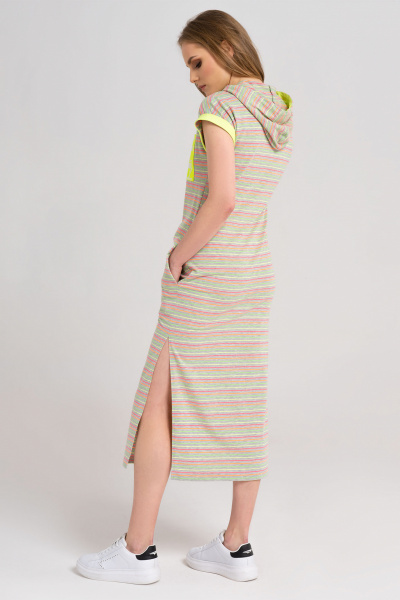 Платье Панда 484480p мультиколор - фото 2