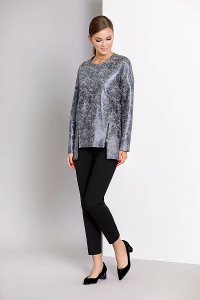 Свитшот EOLA 1542 синий - фото 3