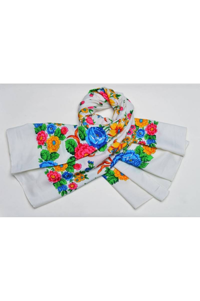 Шаль традиционная из текстиля 145х145 см для круглогодичного использования TrendCorner 3-3-4-6 41 - фото 1