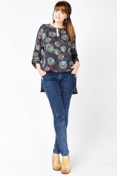 Туника La rouge 9008 калейдоскоп - фото 3