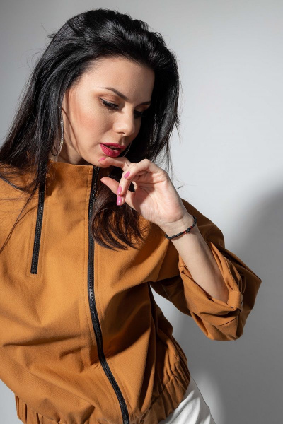 Куртка YFS 6204 кэмел - фото 1