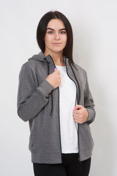 Толстовка FORMAT 16038 антрацит - фото 3