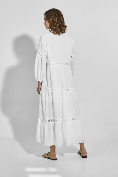 Платье ELLETTO 1837 белый - фото 2