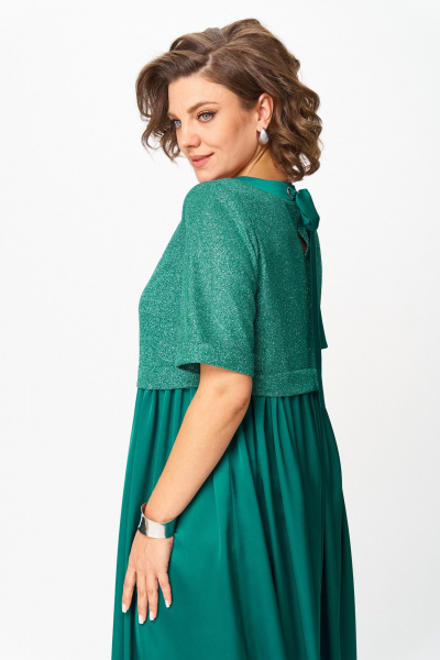 Платье Michel chic 2173 изумруд - фото 4