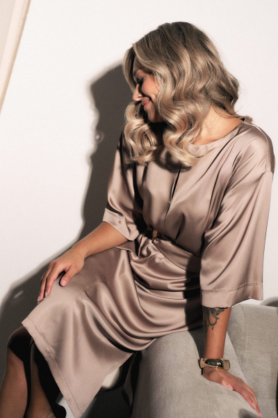 Платье Verita 2392 розовый - фото 8