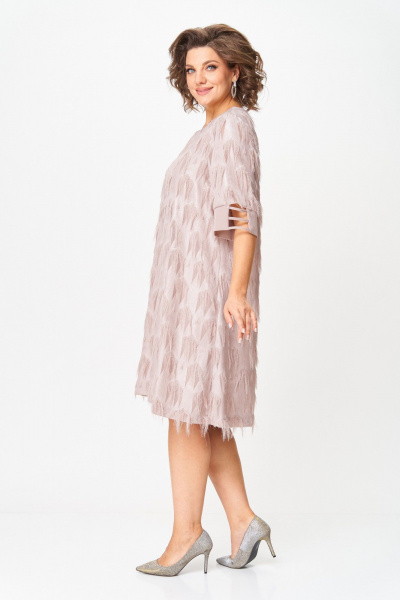 Платье Michel chic 2187 пудра - фото 4