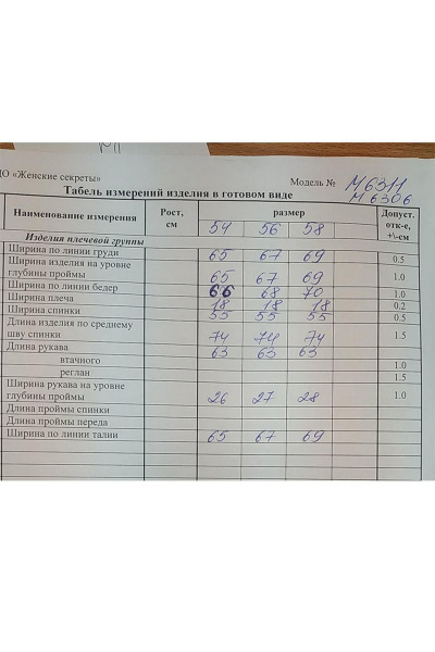 Куртка Lady Secret 6311 пудра - фото 8