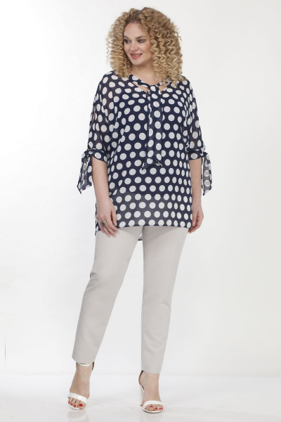 Блуза, топ Matini 1.1312 горох - фото 3