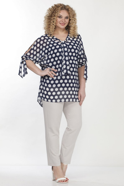 Блуза, топ Matini 1.1312 горох - фото 2