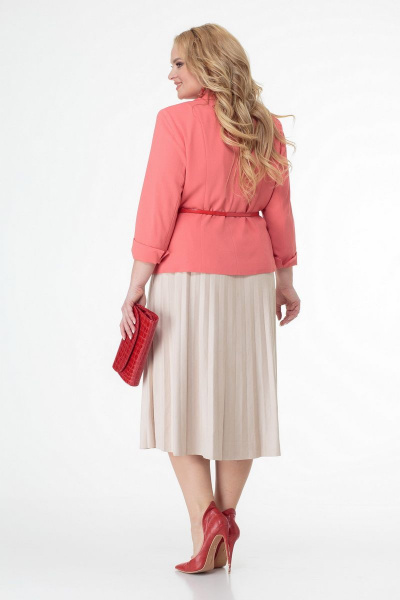 Жакет БелЭльСтиль 203 пудра - фото 4