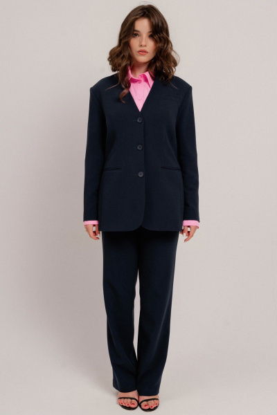 Жакет JRSy 2612 синий - фото 6