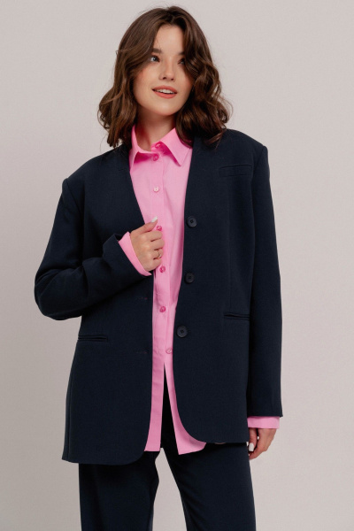 Жакет JRSy 2612 синий - фото 1