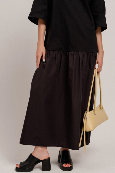 Платье JRSy 2614 черный - фото 4