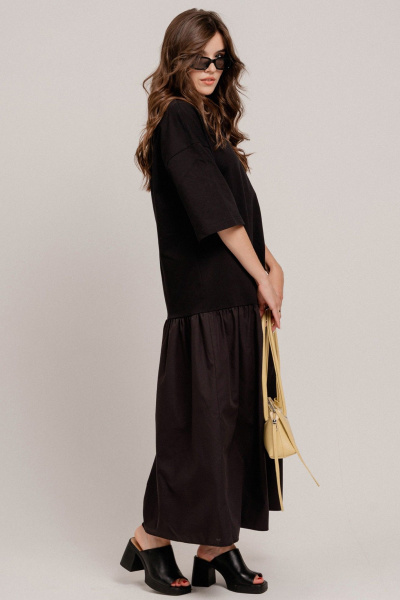 Платье JRSy 2614 черный - фото 2
