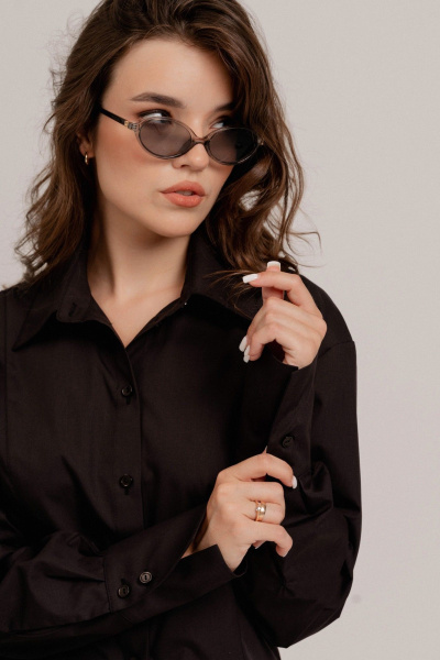 Блуза JRSy 2615 черный - фото 2