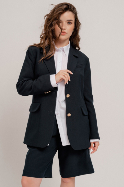 Жакет JRSy 2617 т.синий - фото 1