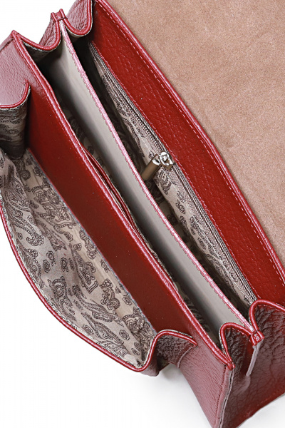 Сумка Galanteya 21222.25с1246к45 бордо/коричн - фото 5