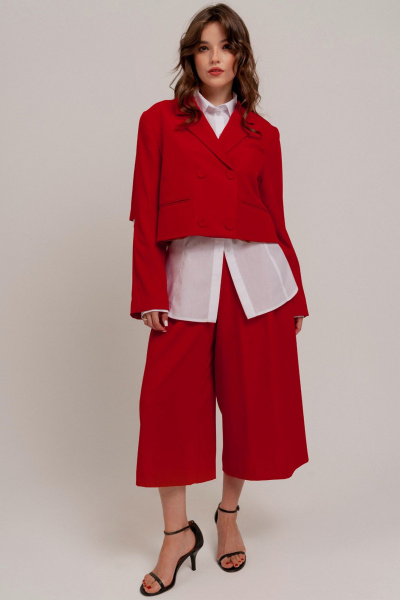 Брюки JRSy 2628 красный - фото 1